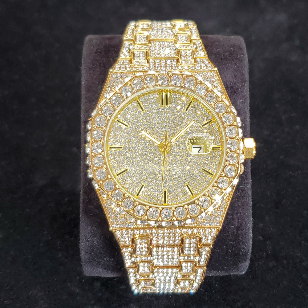 Erkekler İçin Lüks Elmas Altın - Luxury Watch Iceberg incelemesi ve fiyatı