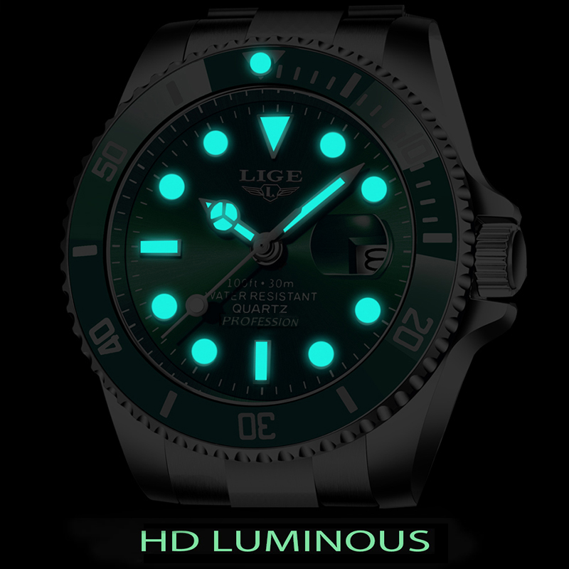 LIGE üst marka lüks moda dalgı - Luxury Watch Maker incelemesi ve fiyatı