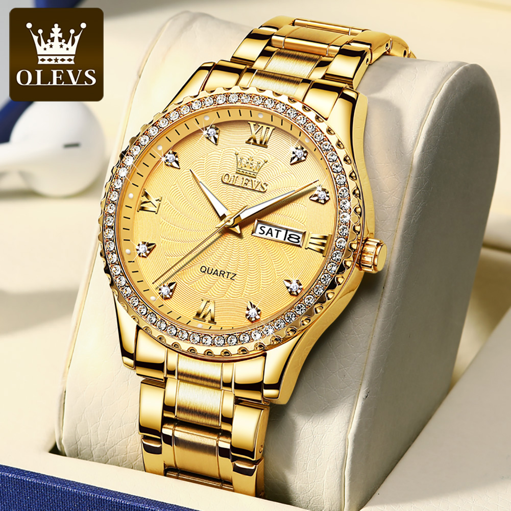 OLEVS 5565 Lüks Marka Kuvars İ - Luxury Watch Maker incelemesi ve fiyatı