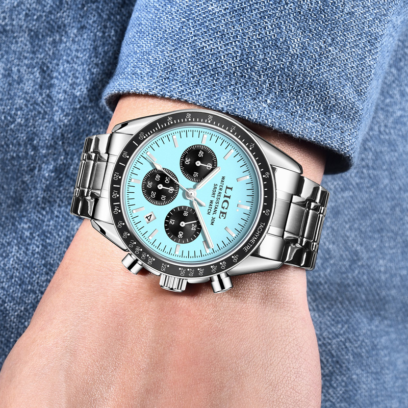 LIGE Üst Marka Lüks Yeni Erkek - Luxury Watch Top 10 incelemesi ve fiyatı